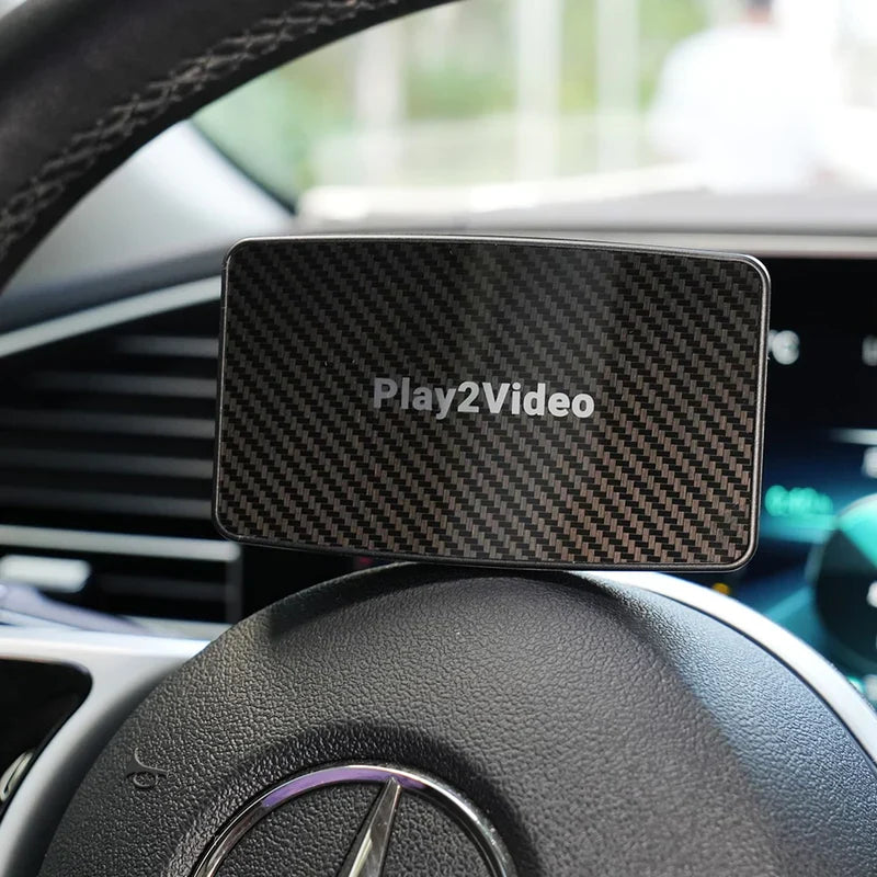 RETURNABLE: All-in-one Adapter Wireless CarPlay, Android Auto and Video-4