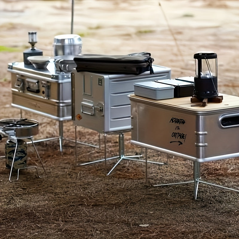 NNETM Folding Outdoor Camping Storage Stand-1