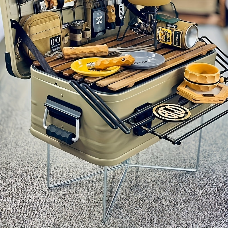 NNETM Folding Outdoor Camping Storage Stand-3