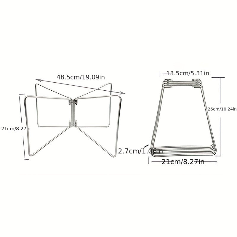 NNETM Folding Outdoor Camping Storage Stand-4