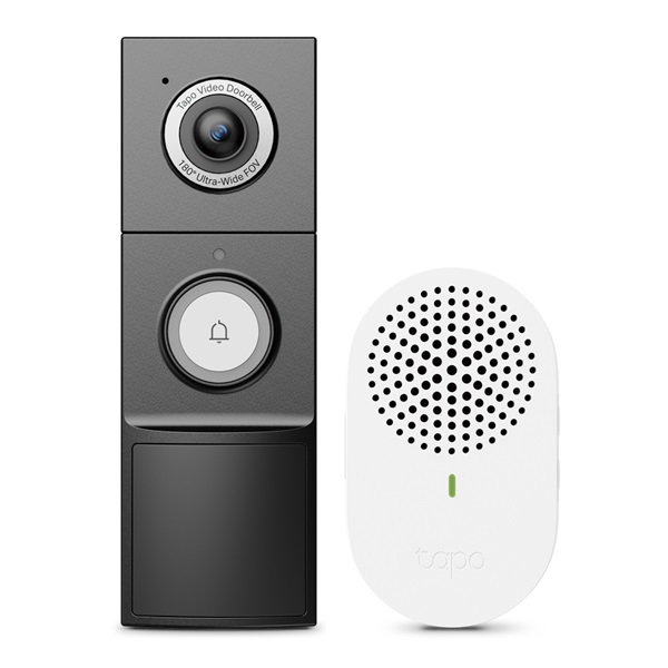 TP-LINK Tapo D235 Okos Videó Kapucsengő - Fehér (TAPO D235)