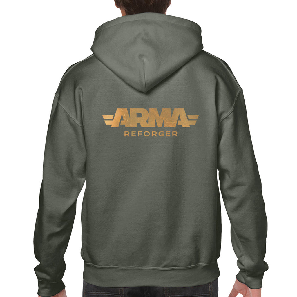 ARMA REFORGER - ORIGINAL HOODIE | KHAKI/GOLD