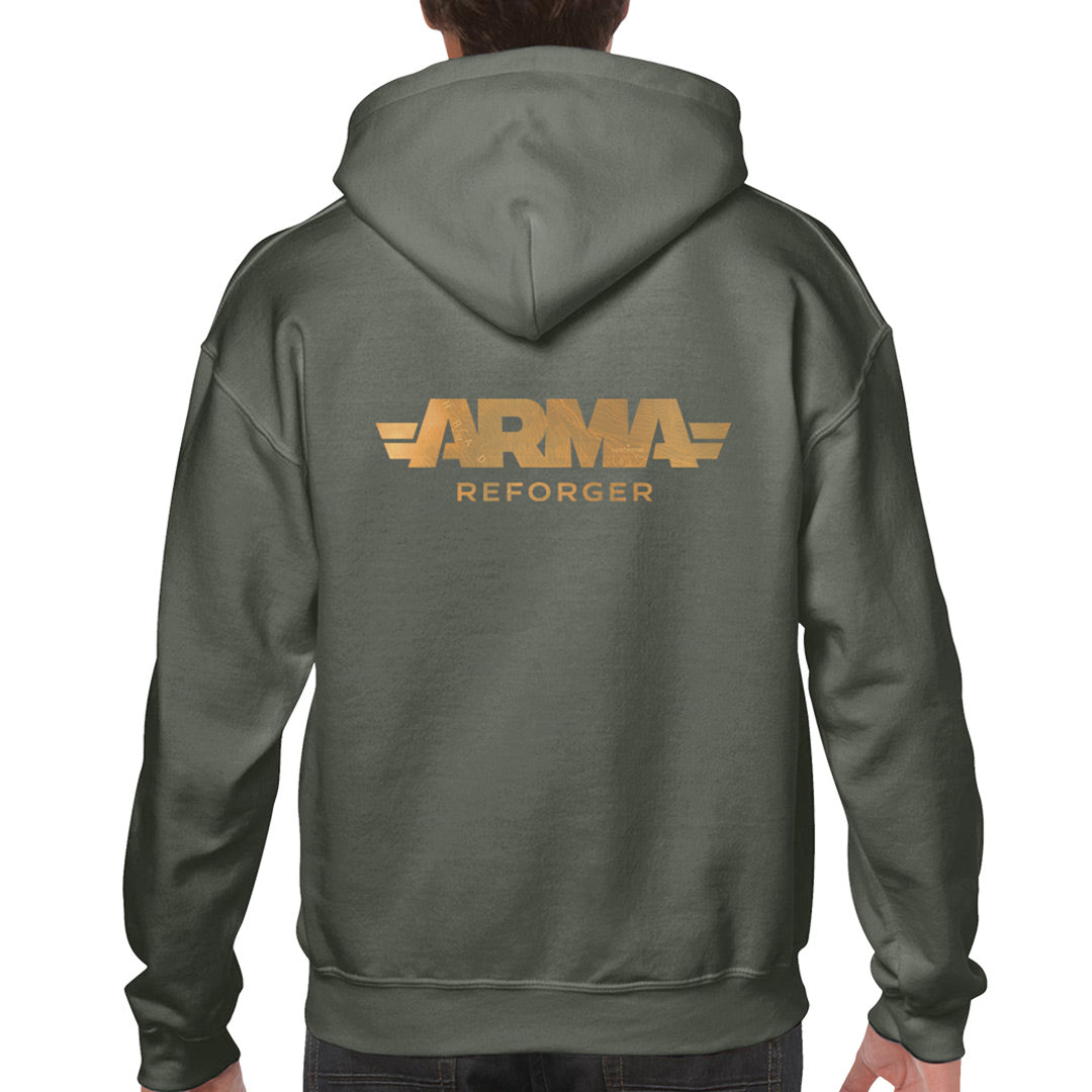 ARMA REFORGER - ORIGINAL HOODIE | KHAKI/GOLD
