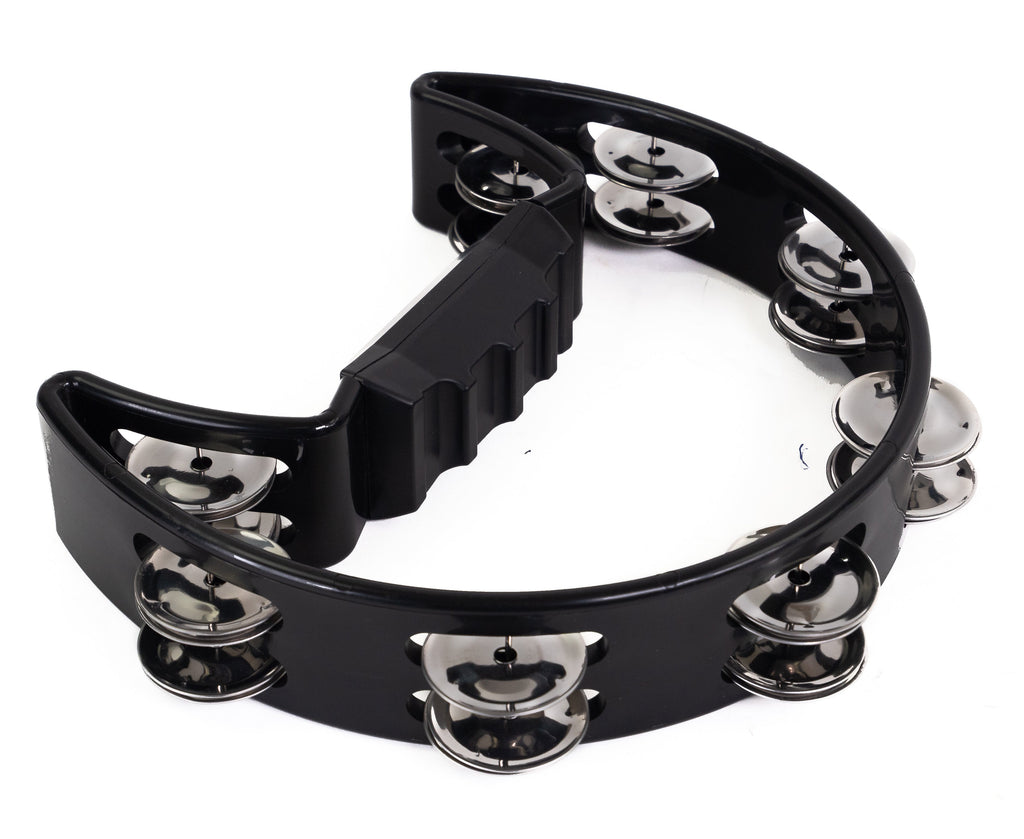 Crescent Tambourine (black)-2