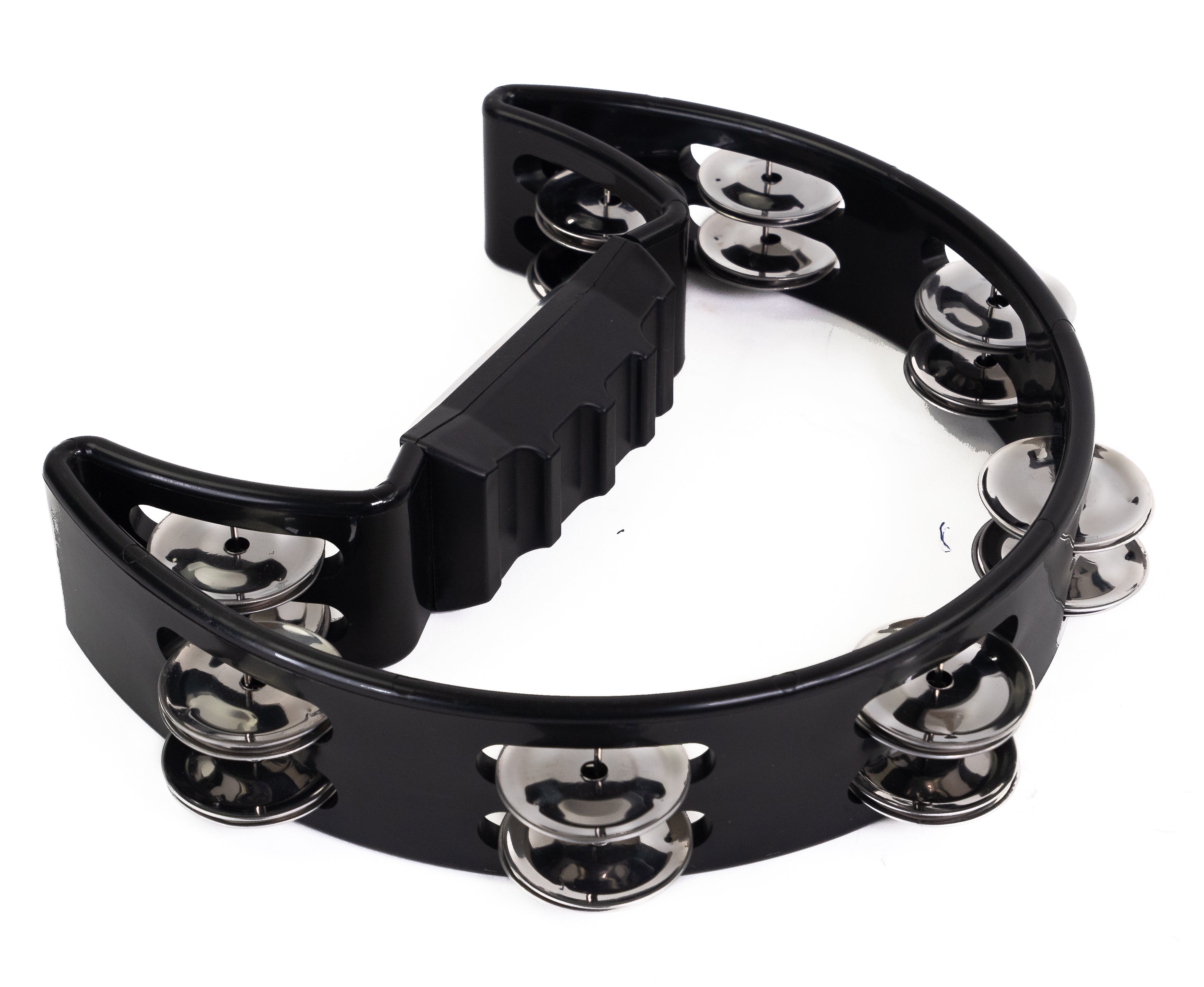 Crescent Tambourine (black)-2