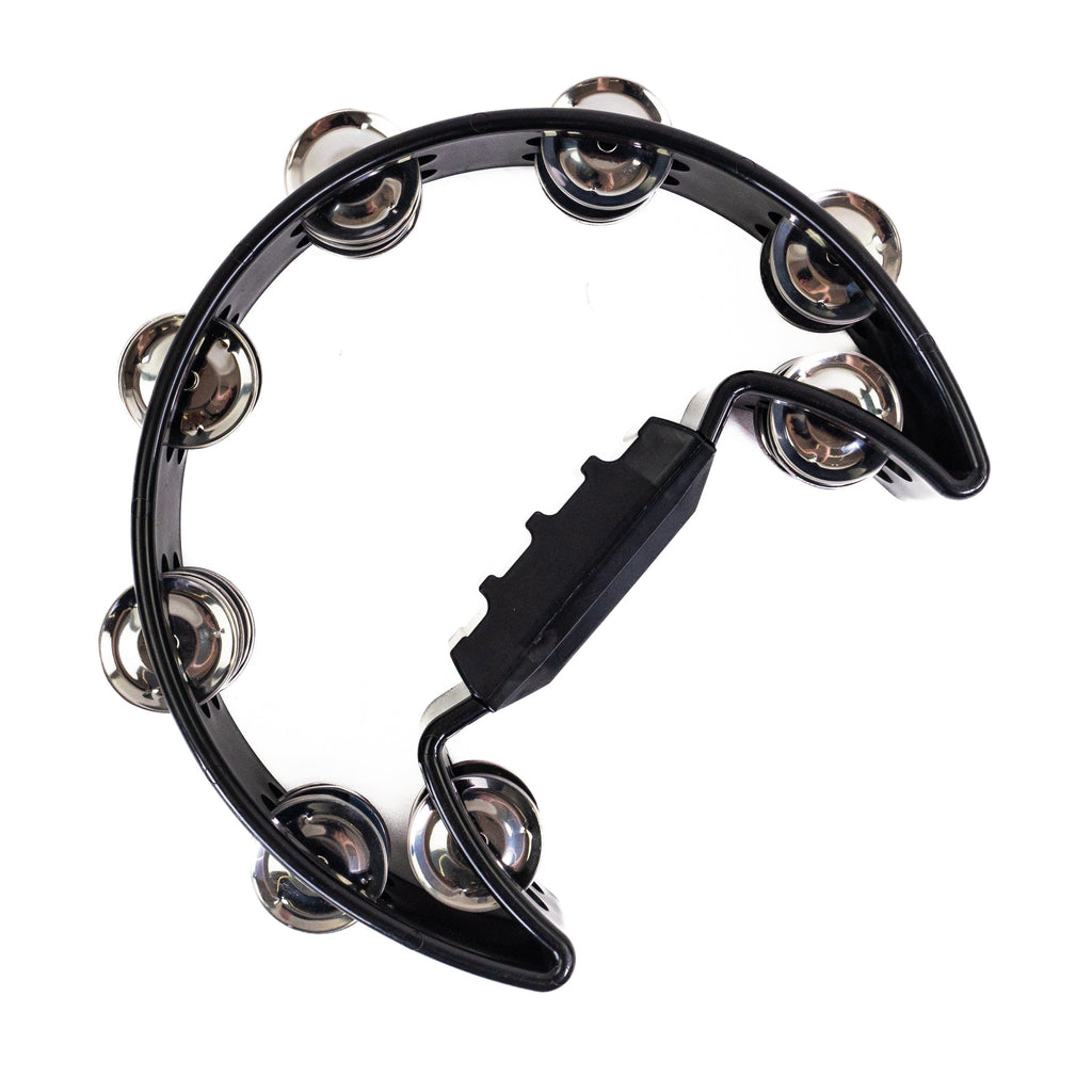 Crescent Tambourine (black)-0