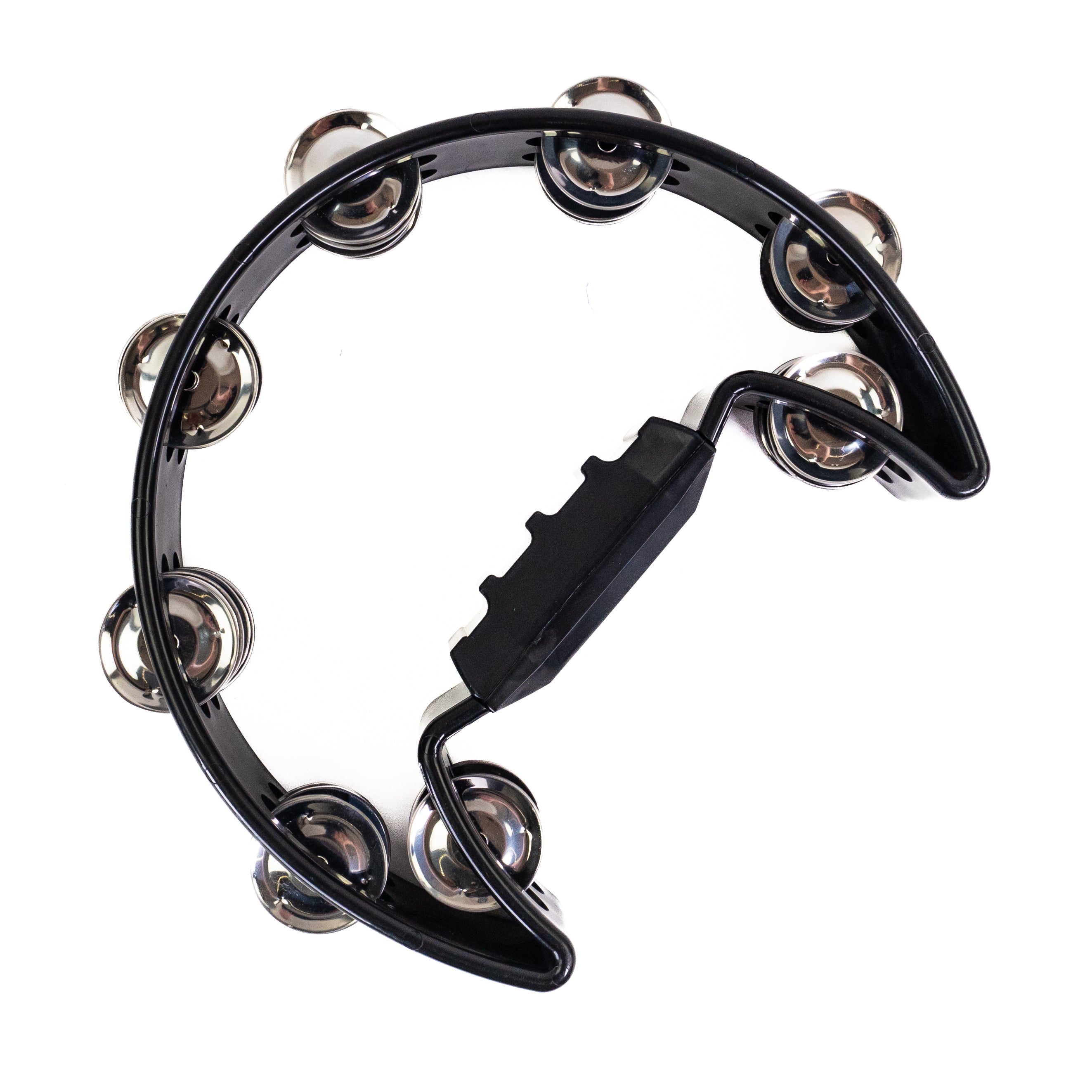 Crescent Tambourine (black)-0