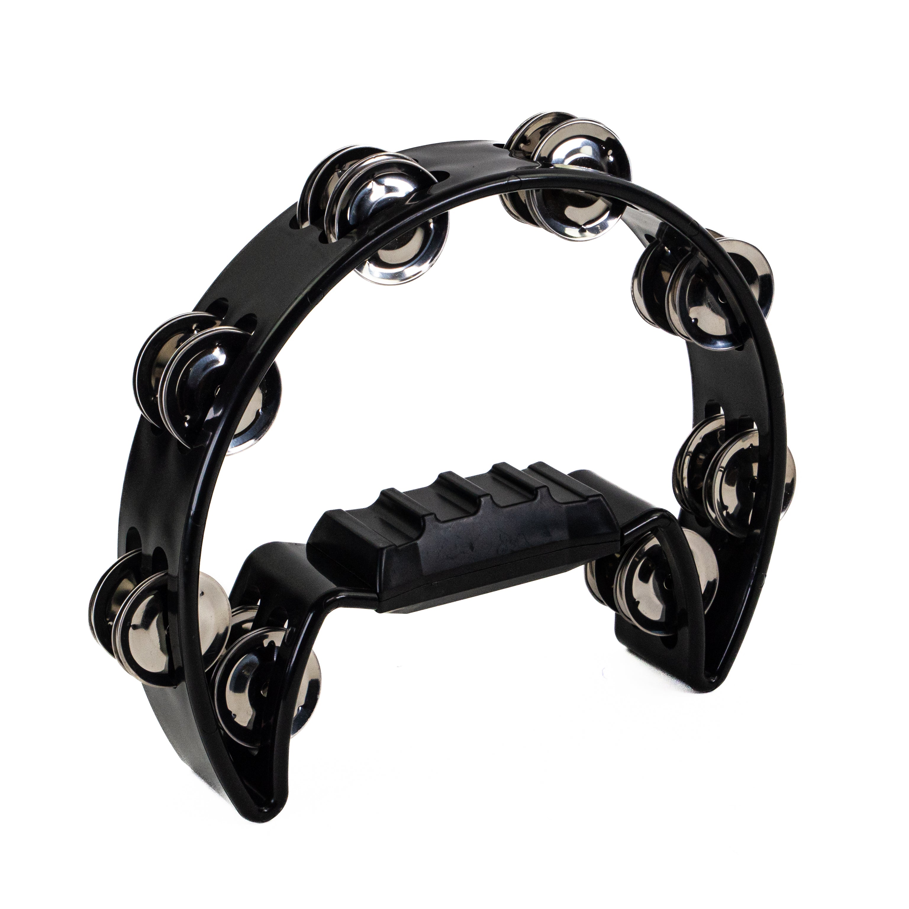 Crescent Tambourine (black)-1
