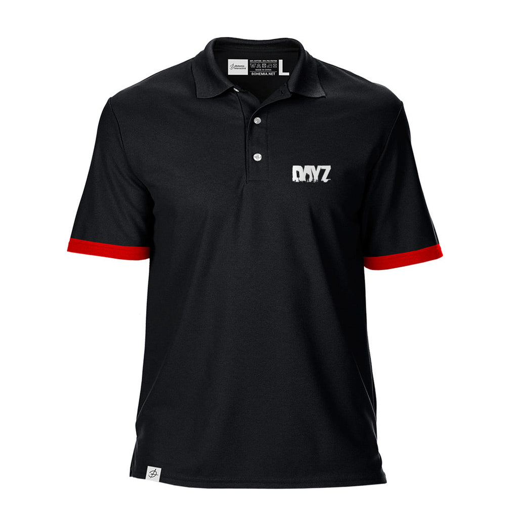DAYZ - POLO SHIRT | BLACK/RED
