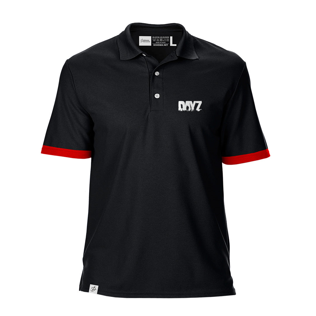 DAYZ - POLO SHIRT | BLACK/RED
