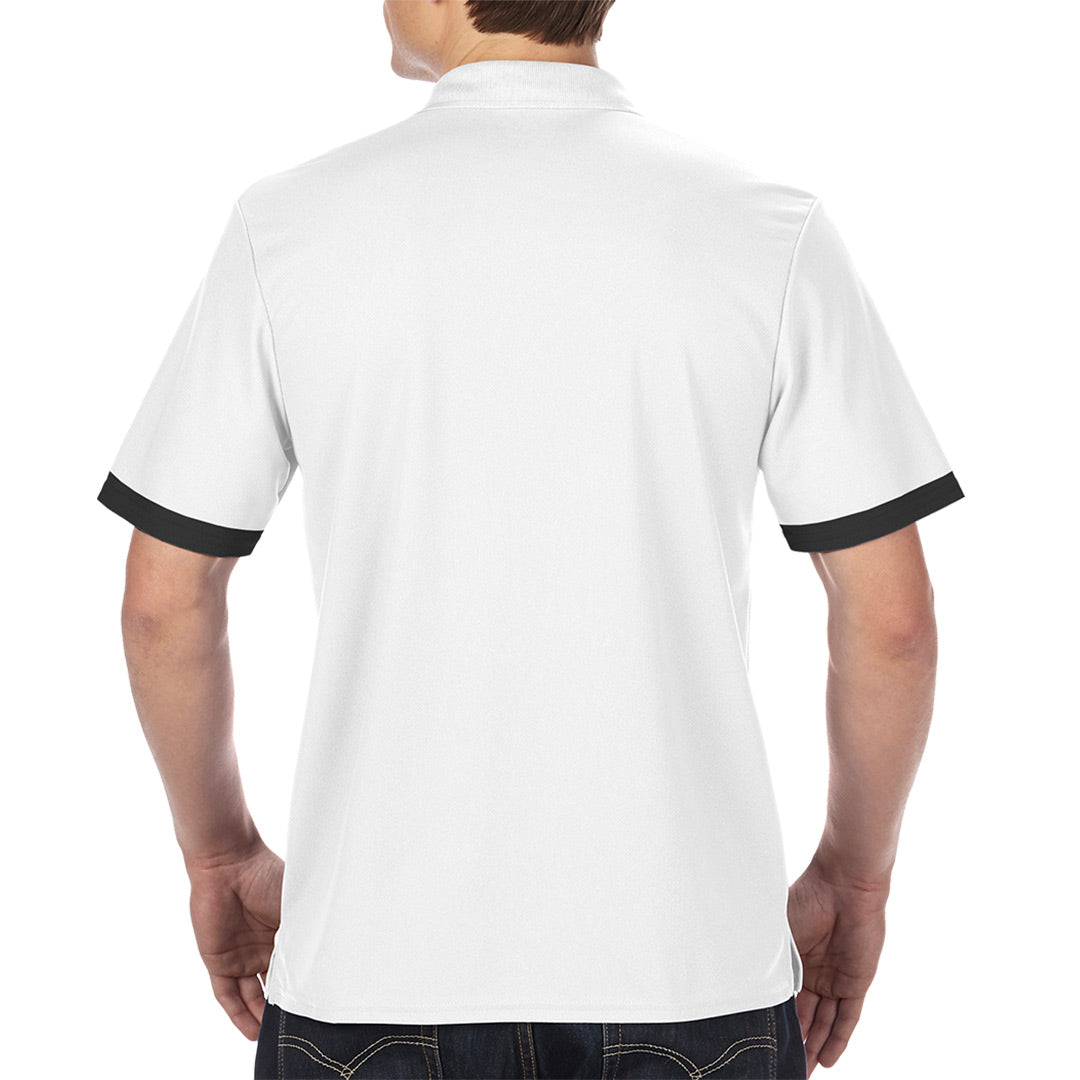 DAYZ - POLO SHIRT | WHITE/BLACK
