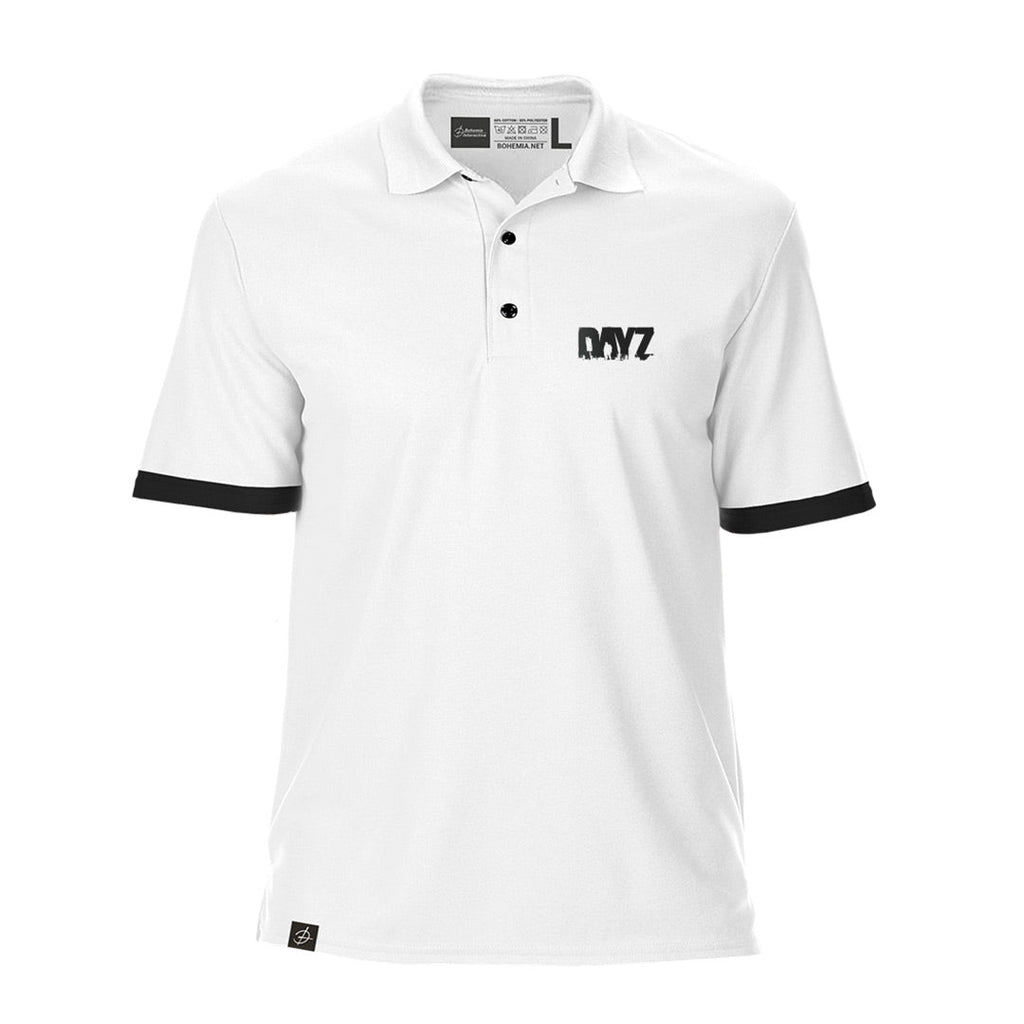DAYZ - POLO SHIRT | WHITE/BLACK