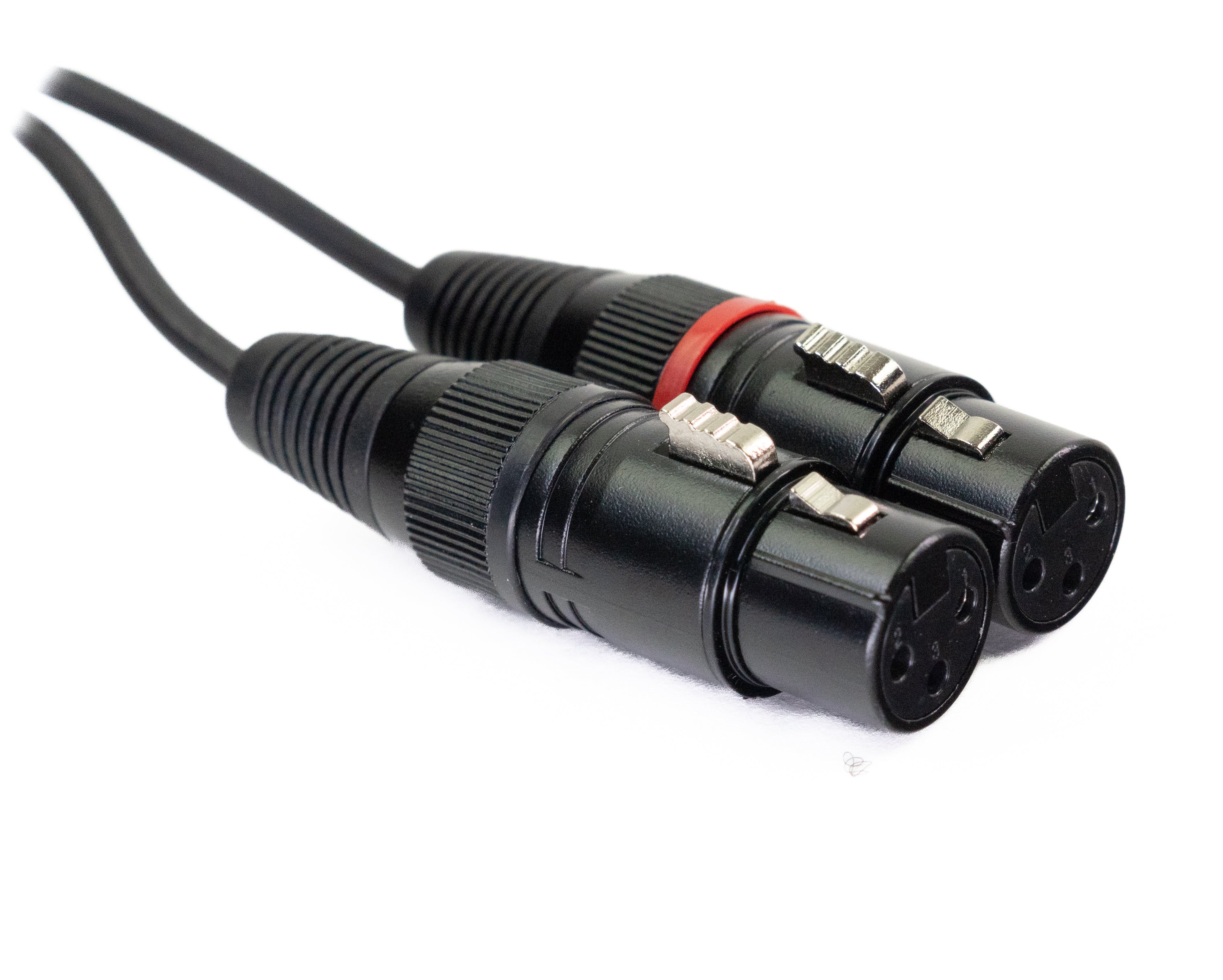 Perfex XLR female to phono RCA cable (1.3m)-2