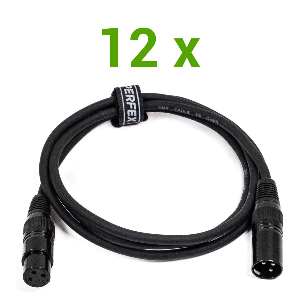DMX Cable Pack (12x1.5m)-0