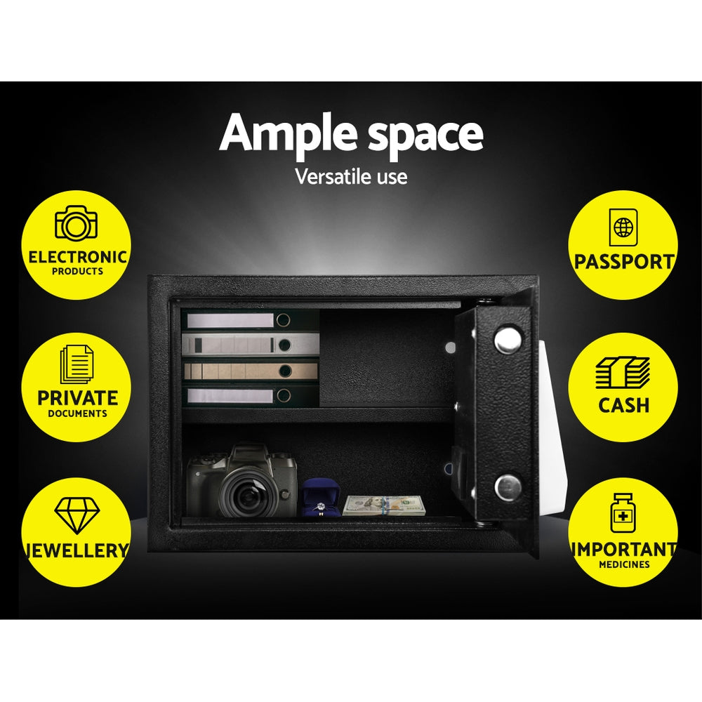 NNEDSZ Electronic Safe Digital Security Box 16L-3