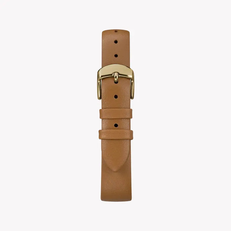 Timex Women's Tan Leather Watch, Silver Dial | Tw2r91800