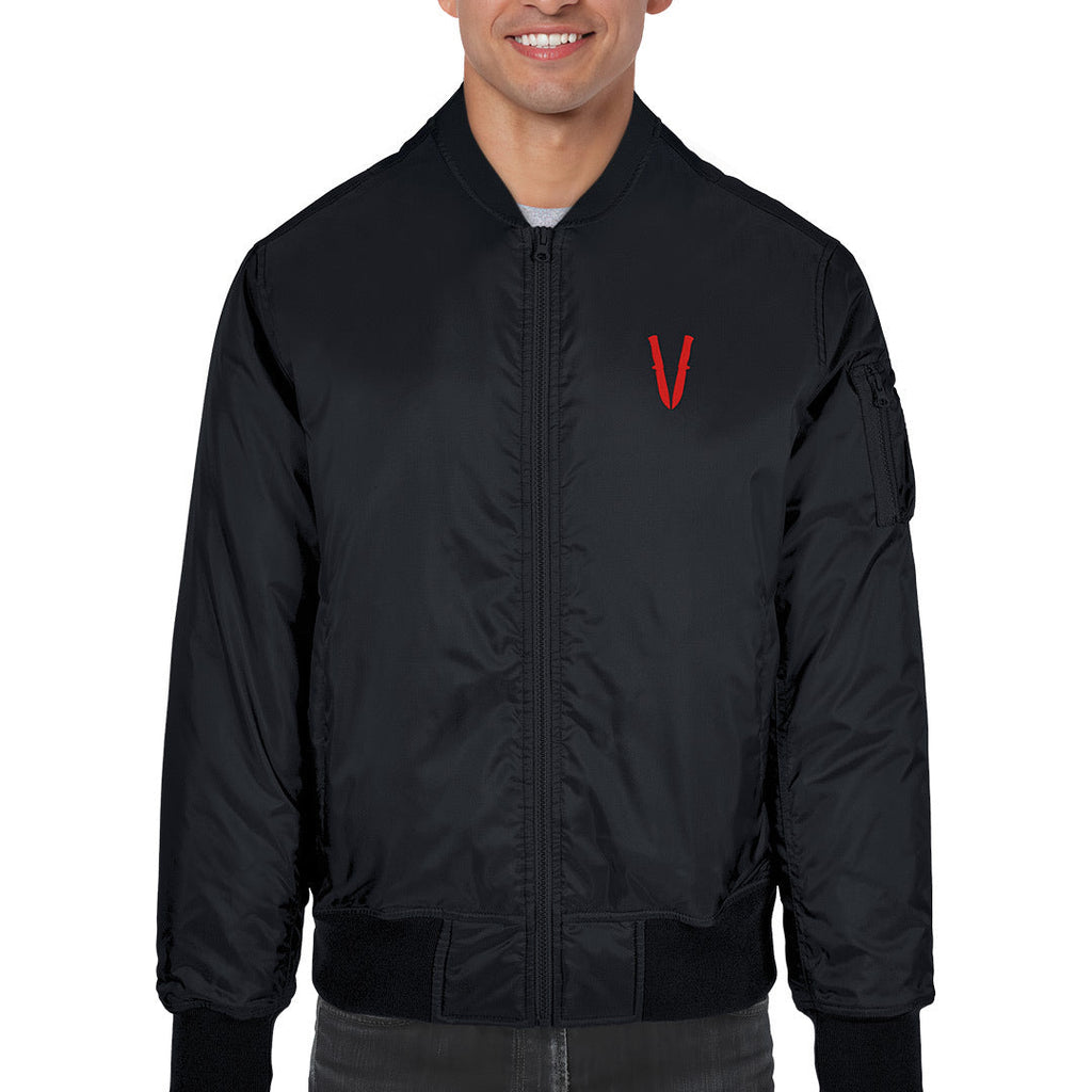 VIGOR - OFFICIAL BOMBER JACKET | BLACK
