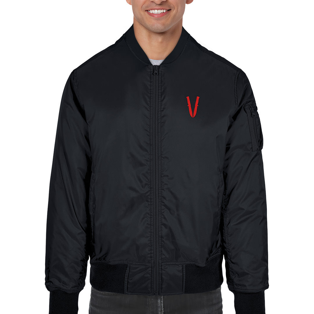 VIGOR - OFFICIAL BOMBER JACKET | BLACK