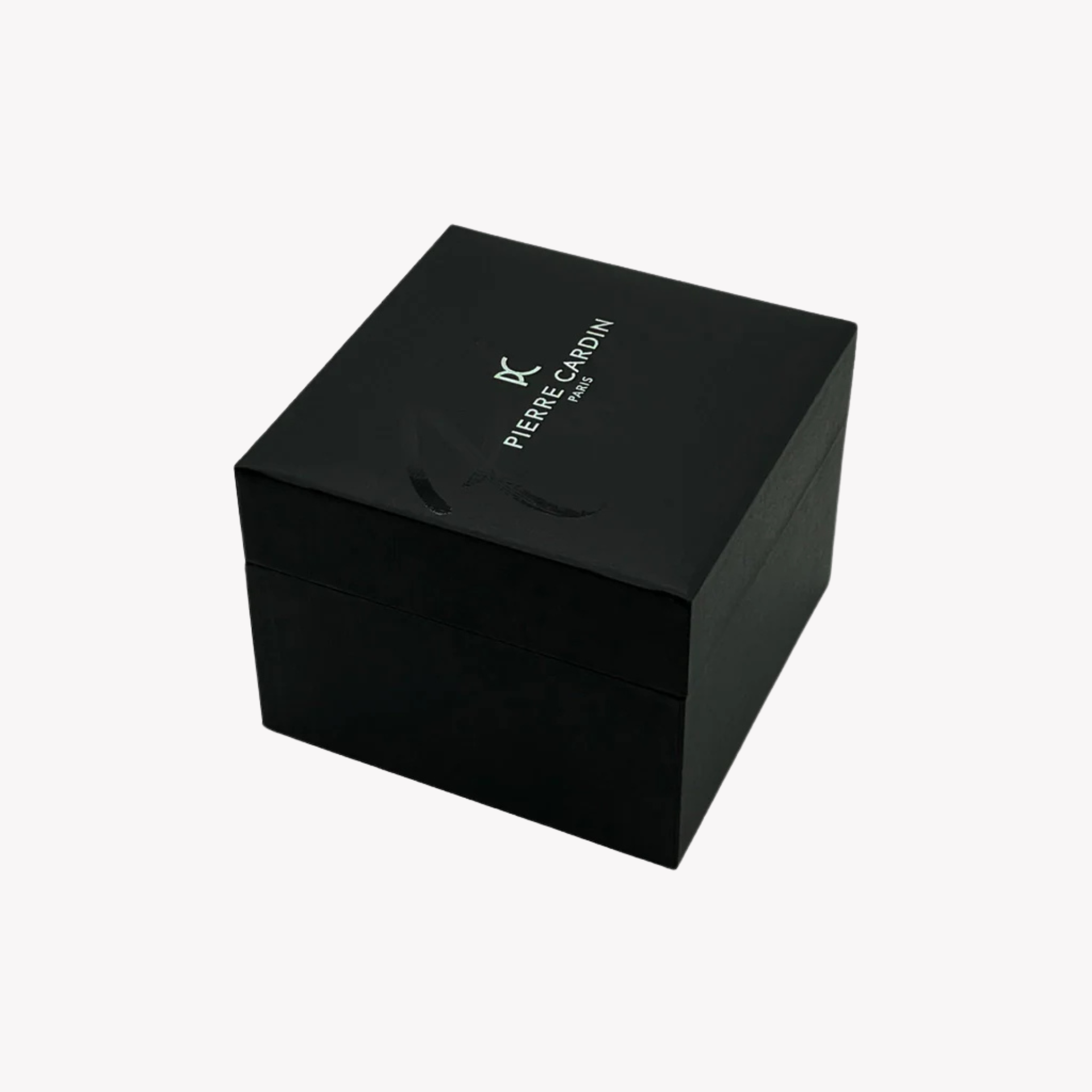 Pierre Cardin Men's Silver Metal Watch, Black Dial | Cbn.3033